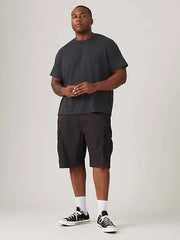 Carrier Cargo 9" Men's Shorts (Big & Tall) - Meteorite - Black
