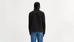 Soft Shell Stand Collar Jacket - Black