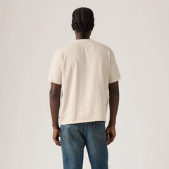 Boxy Short-Sleeve Garment Dye T-Shirt - Garment Dye Chateau Gray - Grey