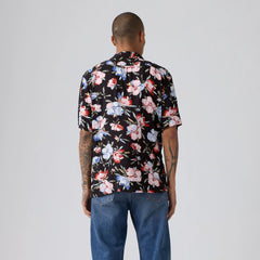Classic Camp Shirt - Blake Brushstroke Floral Oatmeal - Multi-Color