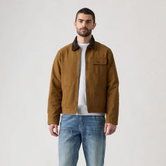 Utility Zip Jacket - Brown - Brown