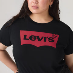 Levi's® Logo Perfect T-Shirt (Plus Size) - Black