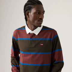 Classic Long-Sleeve Rugby Shirt - Samo Andorra - Red