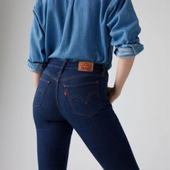 Classic Straight Fit Women's Jeans - Cobalt Haze - Dark Wash