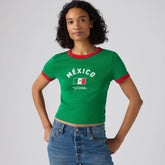 Mexico Mini Ringer Tee - Mexico - Multi-Color
