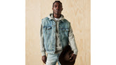 Relaxed Fit Trucker Vest - Kentucky Blue - Medium Wash