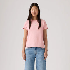 Levi's® Logo Perfect Tee Shirt - Coral Blush - Pink