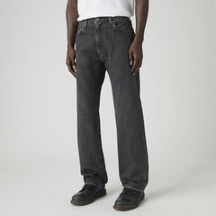 555™ Relaxed Straight Linen+ Denim Men's Jeans - We Good In The West - Black