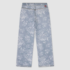 Pull On Wide Leg Pants Big Girls 7-16 - This and That - Light Blue
