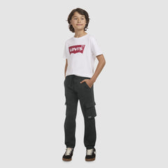Everyday Cargo Pull On Joggers Big Boys 8-20 - Pirate - Black