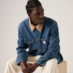 Berkley Chore Coat - Sunburnt Chore - Medium Wash