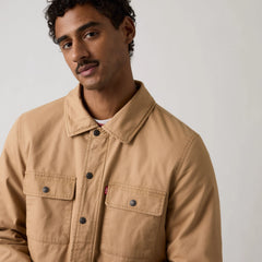 Military Overshirt - Tan - Tan