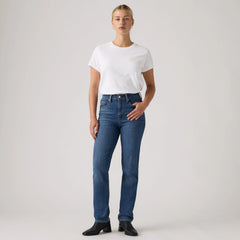 724 High Rise Straight Women's Jeans - Way Way Back - Medium Wash