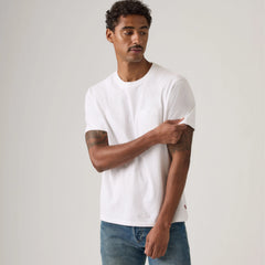 Essential Pocket T-Shirt - Bright White - White
