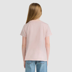 Short Sleeve Strawberry Graphic Tee Big Girls 7-16 - Crystal Pink - Pink