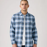 Jackson Worker Overshirt - Madhu Plaid Allure - Blue