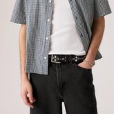 Jordan Studded Belt - Caviar - Black