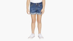 Girlfriend Shorts Little Girls 4-6 - Evie - Dark Wash