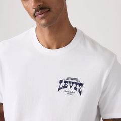 Relaxed Fit Short-Sleeve Graphic T-Shirt - Archival Cowboy White - White