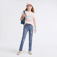 720™ High Rise Super Skinny Jeans Big Girls 7-16 - Hometown Blue - Medium Wash