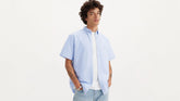 Authentic Short-Sleeve Button-Down Shirt - Allure - White