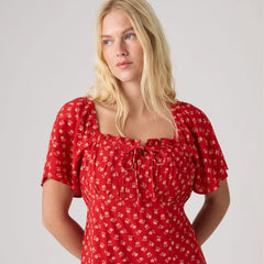 Amara Column Midi Dress - Angela Daisy Urban R - Red