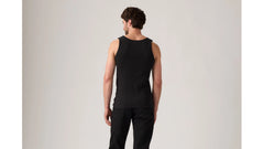 Rib Tank (2-Pack) - Black and Snow Marble Heather - Multi-Color