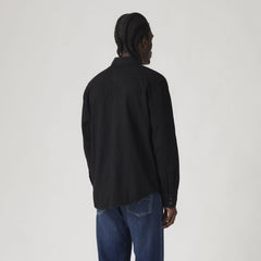 Barstow Western Denim Shirt - Marble Black