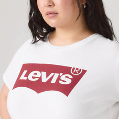 Levi's® Logo Perfect T-Shirt (Plus Size) - White