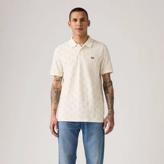 Housemark Polo Shirt - Egret - Tan