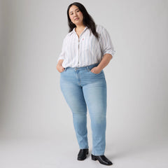 Classic Bootcut Women's Jeans (Plus Size) - Up And Away Plus - Light Wash