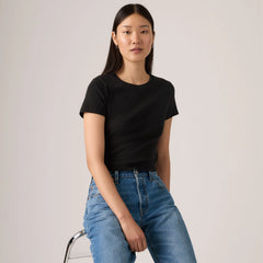 Essential Sporty T-Shirt - Caviar - Black