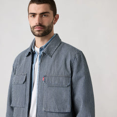 Worker Overshirt - Railroad - Blue