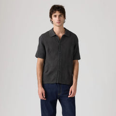 Sweater Camp Shirt - Dark Phantom - Black