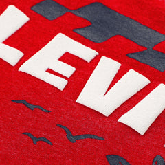 Short Sleeve Waterfront View Graphic Tee Little Boys 4-7 - Red