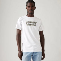 Standard Fit Classic Graphic T-Shirt - White