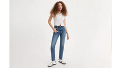 501® Skinny Women's Jeans - Mended Ways - Dark Wash