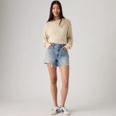 Ribcage Women's Shorts - Blow My Mind - Medium Wash