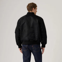 MA-1 Bomber Jacket - Jet Black - Black