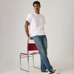 Essential Pocket T-Shirt - Bright White - White