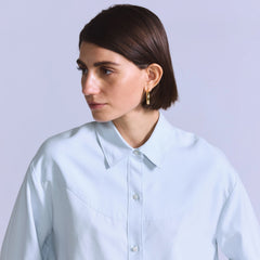 Women's Rider Shirt - Silk Rider Sky Blue - Blue