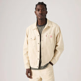 Sunrise Trucker Jacket - Undyed Ecru Greige - White
