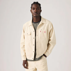 Sunrise Trucker Jacket - Undyed Ecru Greige - White