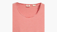 Infinity Short Sleeve Ballet Top - Coral Red