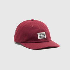 Relaxed Dad Heritage Hat - Oxblood Red - Red