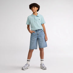 Skate Shorts Big Boys 8-20 - From Scratch No Destruction - Light Wash
