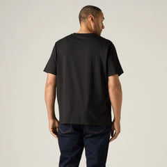 Levi's® Logo Graphic T-Shirt (Big) - Bw Srt Mineral Black - Black