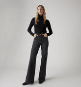Ribcage Bell Women's Jeans - On The Town - Black