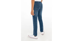 Skinny Fit Pull On Pants Big Boys 8-20 - Battle Born - Medium Wash