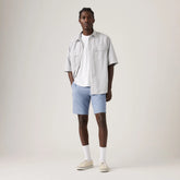XX Chino Lightweight Linen Blend 9" Men's Shorts - Kano Blue - Blue